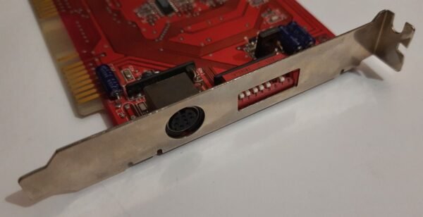 Logitech Scanner ISA Controller Board (SCB5-PC, rot, retro, 1992) - Image 3