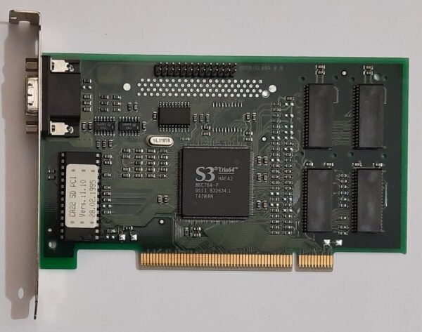 miro Crystal 22SD PCI Grafikkarte (S3 Trio64, 86C764, 2MB, 1995)