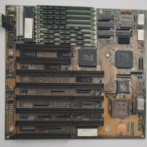 DataExpert Opti 283 ISA 80386 retro Mainboard + AMD 80386SX 25MHz + 5MB RAM