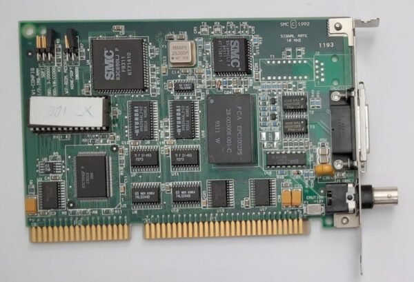 SMC EtherCard Elite 16 ISA Netzwerkkarte (8013EPC, SMC 83C690, Koax, BNC, 1992)