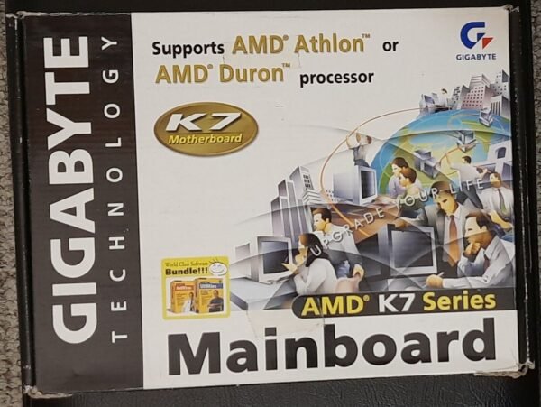 Gigabyte GA-7IXE4 Sockel A AGP ISA retro Mainboard OVP