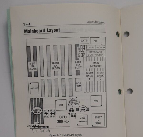 SOYO SY-019H 80386 Mainboard User's guide & Technical Reference / Handbuch - Image 2