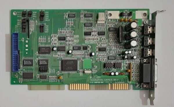 Logitech Soundman Games ISA Soundkarte (Media Vision Jazz MVD1208, OPL3, 1993)