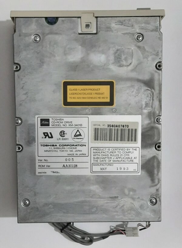Toshiba XM-3401B Double Speed 2x SCSI CD-ROM-Laufwerk + Caddy - Image 2