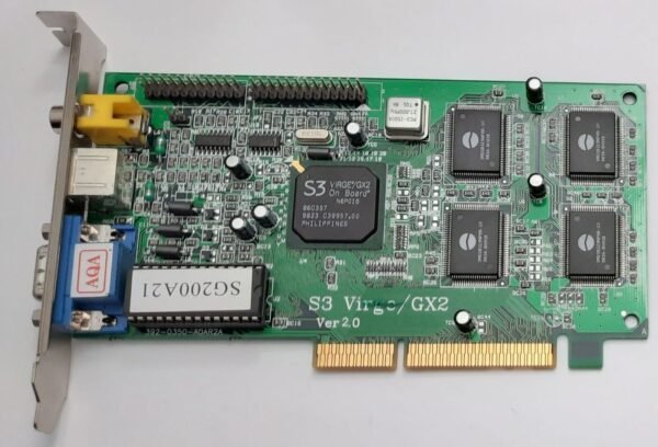 Apac SG200A AGP Grafikkarte (S3 ViRGE/GX2, 86C357, 4MB, retro, 1998) - Image 2