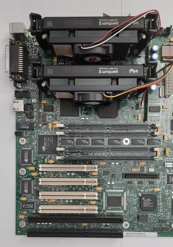 Intel N440BX (Nightshade) Dual Slot 1 ISA retro Mainboard + 2x Pentium II 400MHz - Image 2