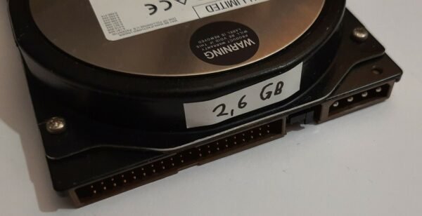 Fujitsu MPA3026AT IDE Festplatte (2625MB, 2.6GB, retro, 1997) - Image 3