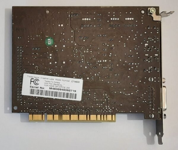 Creative Sound Blaster Live! PCI Soundkarte (CT4830, EMU10K1, 1999) - Image 4