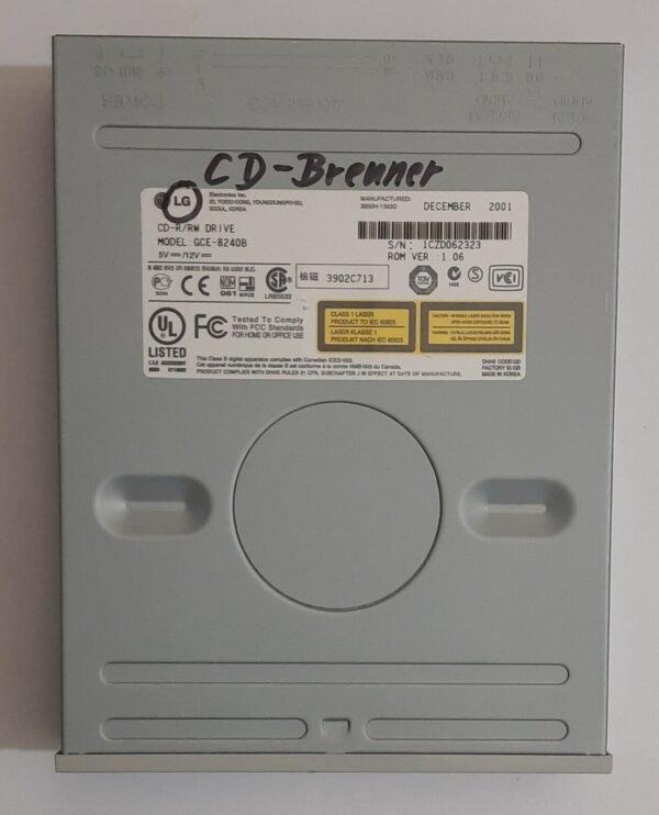 LG GCE-8240B IDE CD-Brenner (24x10x40x, 2001)