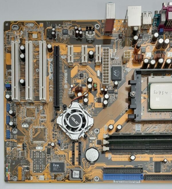 ASUS K8N4-E Sockel 754 AGP retro Mainboard + AMD Sempron 3000+ + 1GB RAM - Image 2