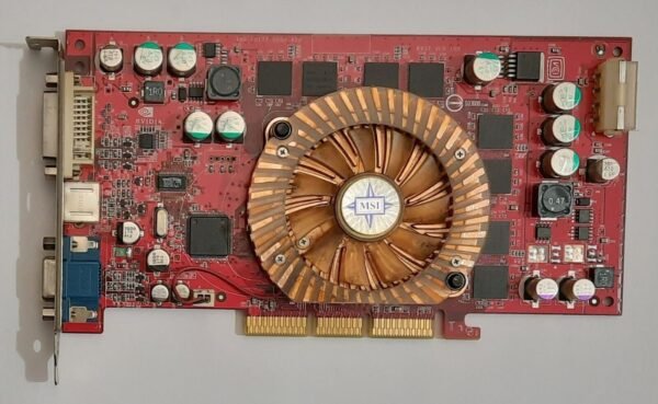 MSI FX5900XT-VTD128 AGP Grafikkarte (MS-8937, GeForce FX900XT, 128MB, 2004)