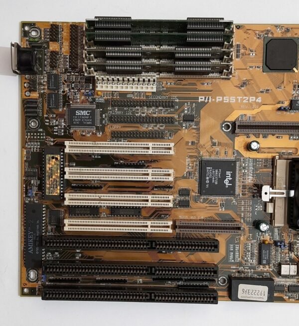 ASUS P/I-P55T2P4 i430HX Sockel 7 ISA Mainboard + Intel Pentium 133MHz + 32MB RAM - Image 2