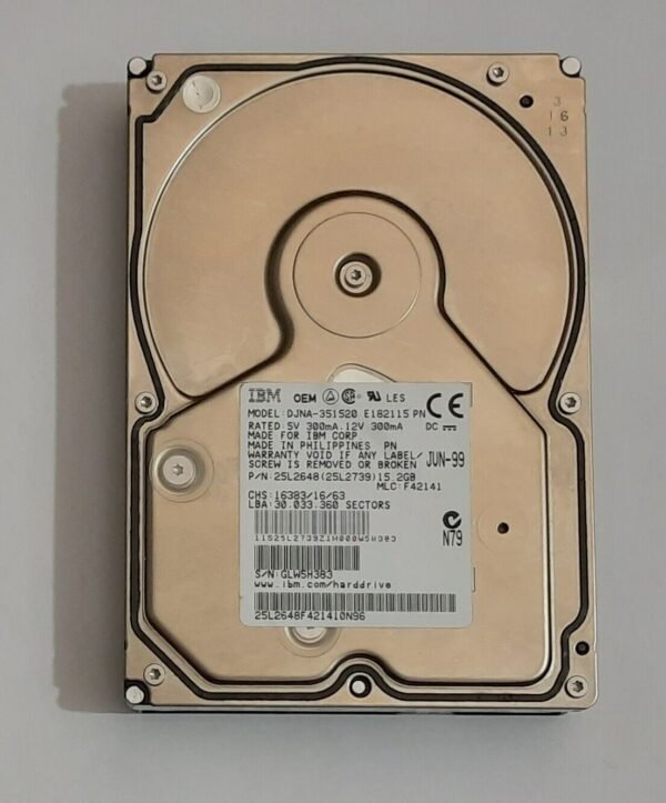 IBM DJNA-351520 IDE Festplatte (15.2GB, 1999)