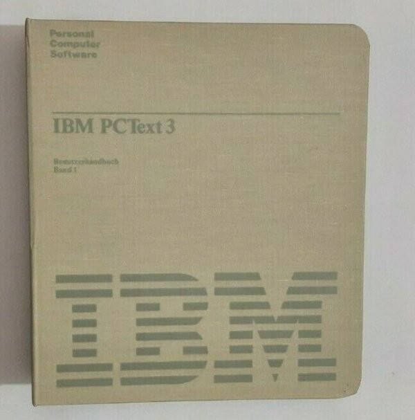 IBM PCText 3 Version 1.5 (5,25" Disketten inkl. Handbücher in 2 Orginalschubern) - Image 5