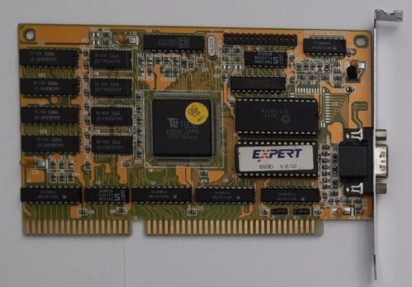 Expert 693D ISA Grafikkarte (Tseng ET4000AX, 1MB, retro, 1992)