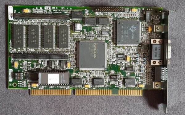 Matrox MGA Impression Plus ISA Grafikkarte (IS-Athena R1, MGA-IMP+/A, 2MB, OVP) - Image 2