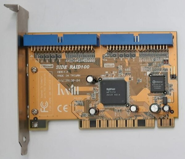 Iwill SIDE-Raid100 PCI IDE Controller (retro, OVP, 2000) - Image 2