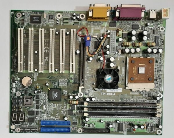 EPOX 8KHA Sockel A AGP retro Mainboard + AMD Athlon XP 2000+ + 2GB DDR-RAM