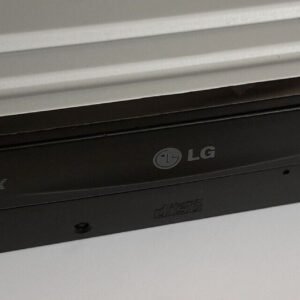 LG GCR-8523B 52x IDE CD-ROM-Laufwerk (retro, schwarz, 2004)