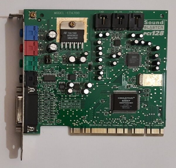 Creative Sound Blaster PCI 128 Soundkarte (CT4700, 1999)