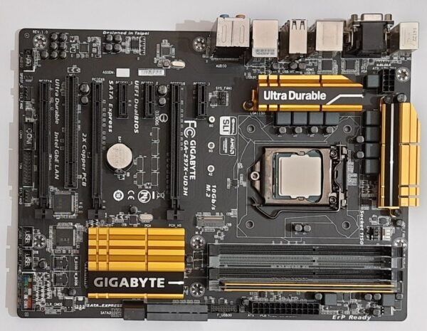 GIGABYTE GA-Z97X-UD3H Sockel 1150 Mainboard + Intel Core i3-4130 + 4GB DDR3 RAM