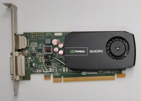 HP Quadro 410 PCIe Grafikkarte (nvidia GK107, 512MB, retro, 2012)