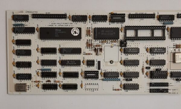 Logicraft LOGI 88-XT ISA 8-bit Floppy Multi-I/O Controller (Zilog, weiß, 1988) - Image 2