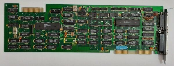 Precise ISA 8-bit Floppy Multi-I/O Controller (UM8250B, Zilog, retro, 1987)