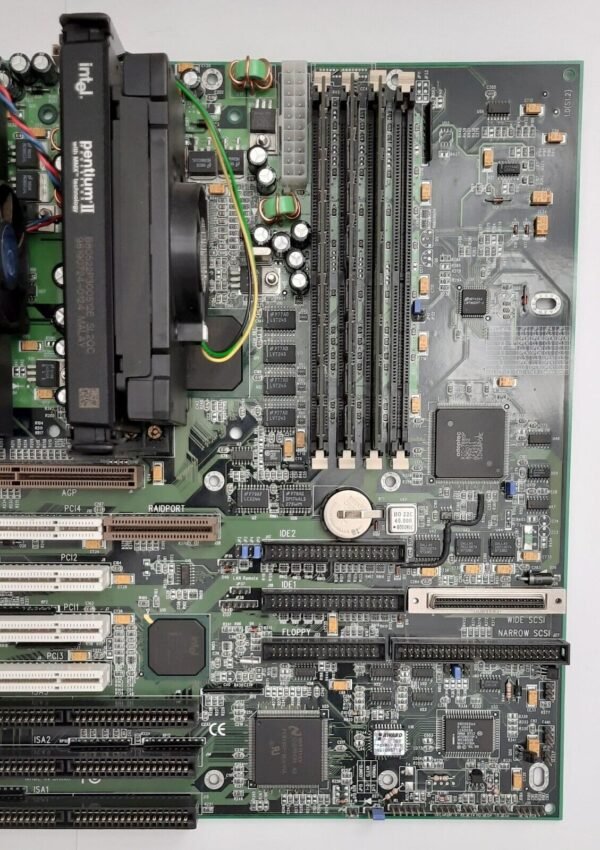QDI Legend IV Dual Slot 1 ISA retro Mainboard + 2x Pentium II 300MHz + 384MB RAM - Image 3