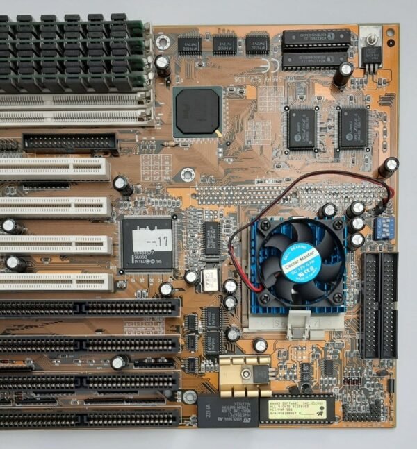 Gigabyte GA-586HX Sockel 7 ISA retro Mainboard + Pentium MMX 200MHz + 128MB RAM - Image 3