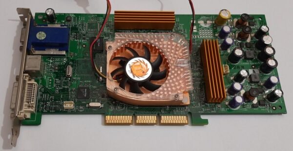 Leadtek Winfast A250 AGP Grafikkarte (GeForce4 Ti4400, LR2890, retro, 128MB) - Image 2