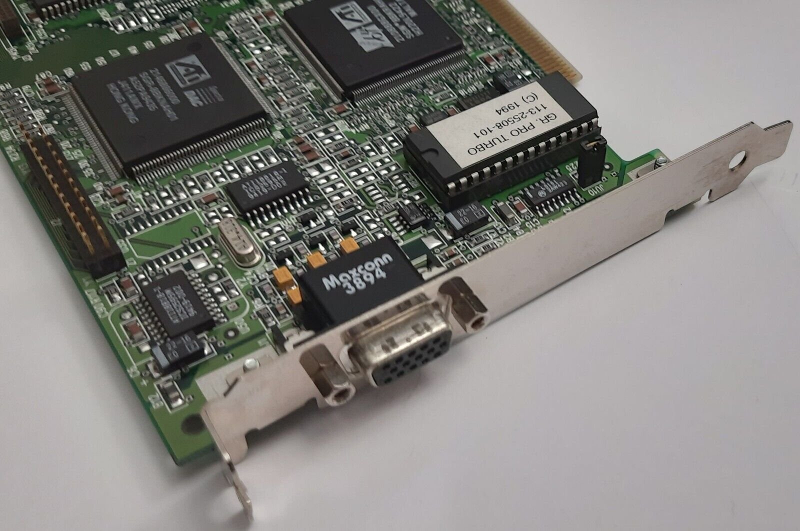 ATI Graphics Pro Turbo PCI Grafikkarte (ATI Mach64GX, 2MB, EXM255, retro, 1994) - Image 3