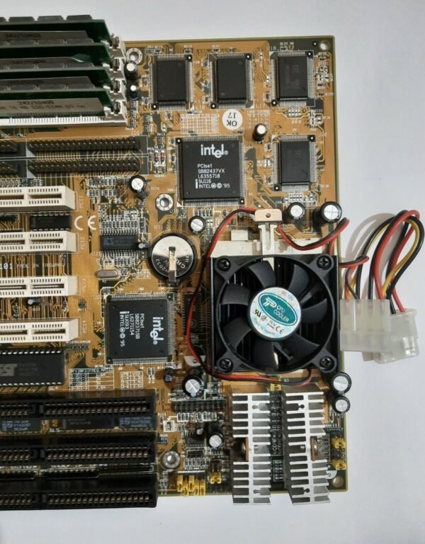 Chaintech 5VGM M101 Sockel 7 ISA retro Mainboard + Pentium 166MHz + 64MB RAM - Image 3