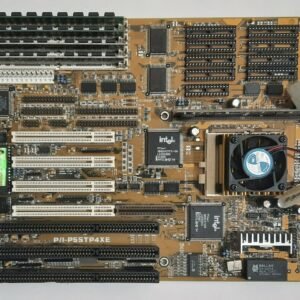 ASUS P/I-P55TP4XE Sockel 7 ISA retro Mainboard + Intel Pentium 200MHz + 64MB RAM
