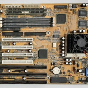 Gigabyte GA-586TX3 i430TX Sockel 7 ISA Mainboard + AMD K6 266MHz + 32MB RAM