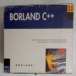 Borland C++ 2.0 Handbücher im Orginalschuber