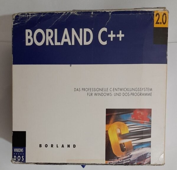 Borland C++ 2.0 Handbücher im Orginalschuber