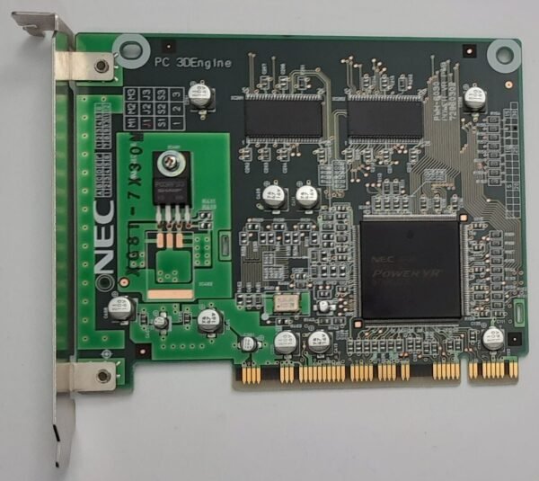 NEC PC 3D Engine PCI Grafikbeschleuniger (PowerVR PCX1, 4MB, retro, 1997)