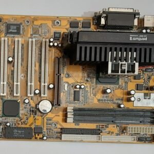 Biostar M6TLC Slot 1 ISA Mainboard + Intel Pentium II 333MHz + 128MB RAM