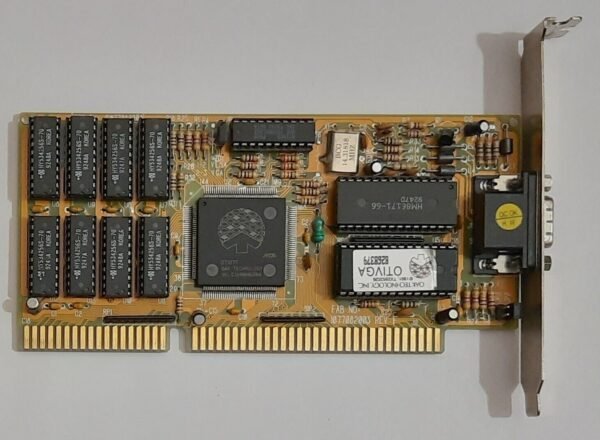 OAK OTIVGA 1077082003 ISA Grafikkarte (OTI077, 1MB, VGA, retro, 1992)