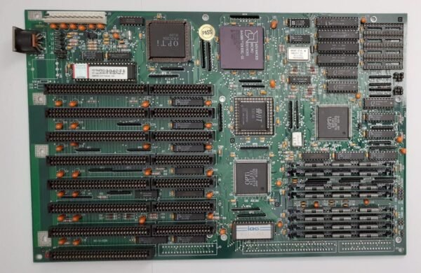 iQS 141-1.1-0291 386 ISA Mainboard + AMD 80386DX 33MHz + 8MB SIMM RAM