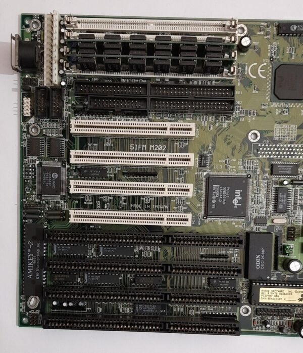 Chaintech 5IFM i430HX Sockel 7 ISA Mainboard + Pentium MMX 166MHz + 32MB RAM - Image 2
