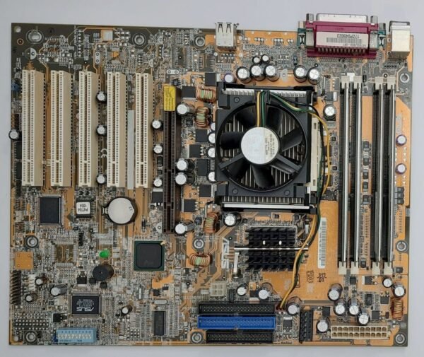 ASUS P4T Sockel 423 AGP retro Mainboard + Intel Pentium IV 1.9GHz + 1GB RDRAM