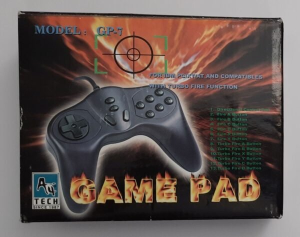 A4 Tech GP-7 Game Pad für PC/XT/AT OVP