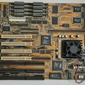 ASUS P/I-P55TP4N Sockel 7 ISA retro Mainboard + Intel Pentium 100 MHz + 32MB RAM