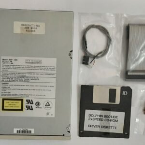 Optics Storage Dolphin 8001 Double Speed 2x IDE CD-ROM-Laufwerk inkl. Zubehör