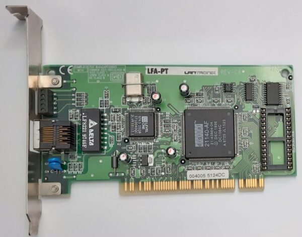 D-LINK APC500X3 PCI Netzwerkkarte (DEC 21140-AF, RJ45, retro, 1997)