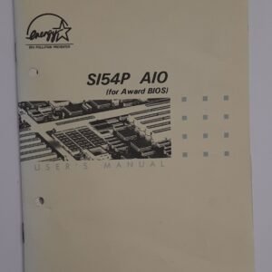 Elitegroup SI54P AIO Sockel 5 Pentium Mainboard User's manual / Handbuch