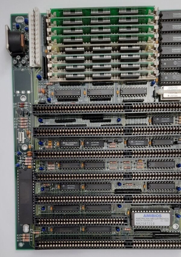 PS486 HS ISA 486 retro Mainboard + Intel 80486DX2 66MHz + 8MB RAM - Image 2