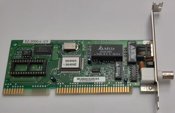 D-Link EZ-2000+/CT ISA Netzwerkkarte (BNC, RJ45, retro, 1996) - Image 2